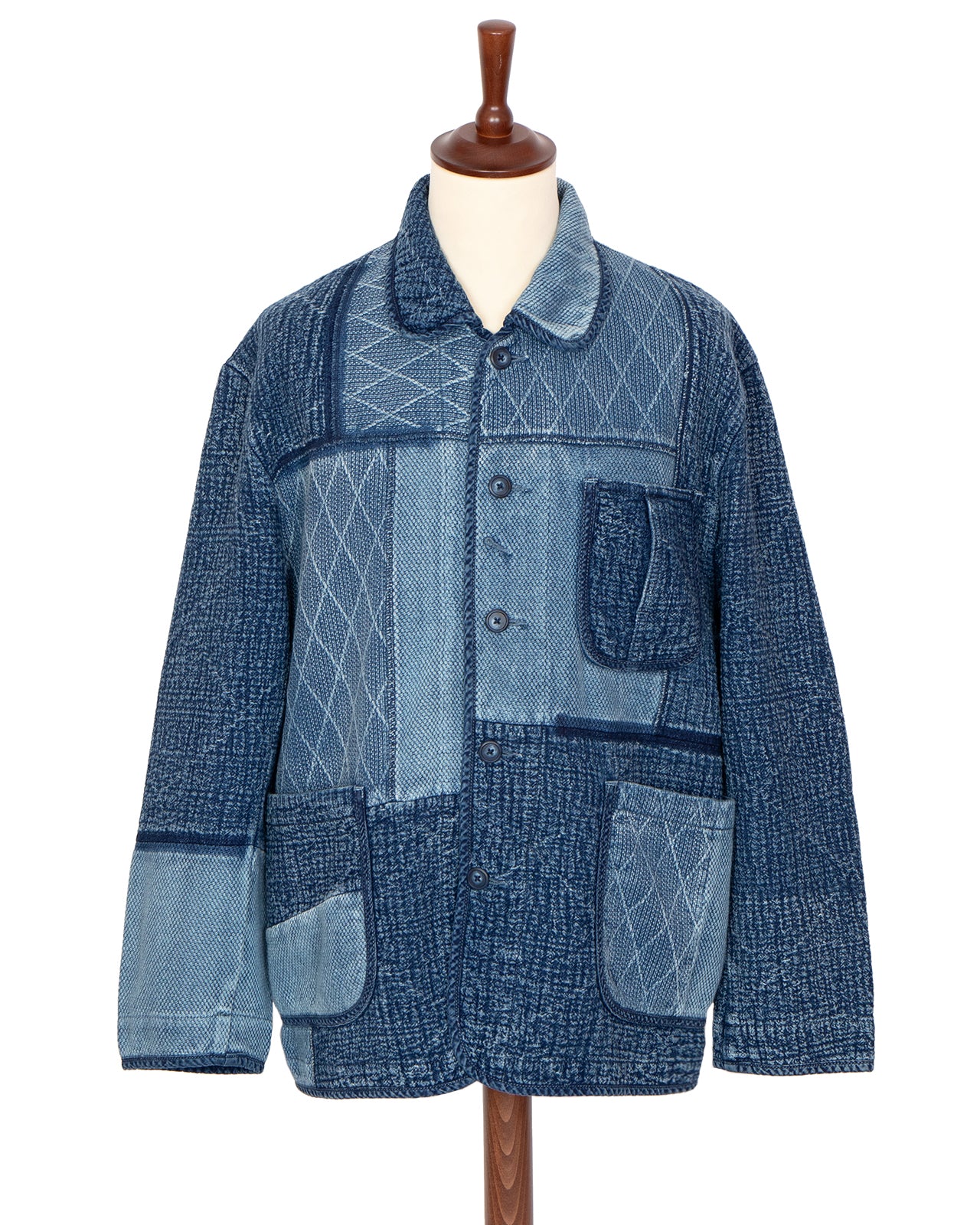Porter Classic Kendo French Jacket, Blue - Image 6