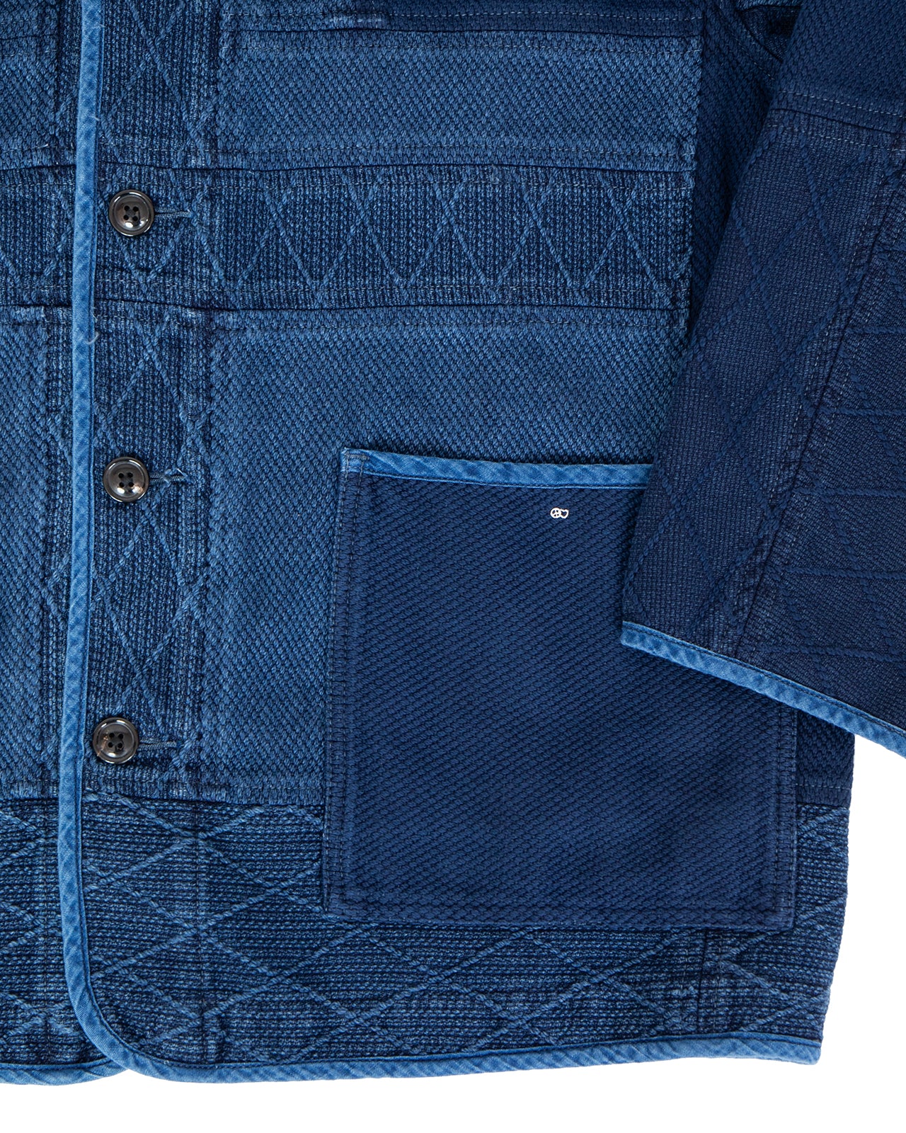 Porter Classic Kendo Katsu Jacket, Platinum Charm, Blue - Image 5
