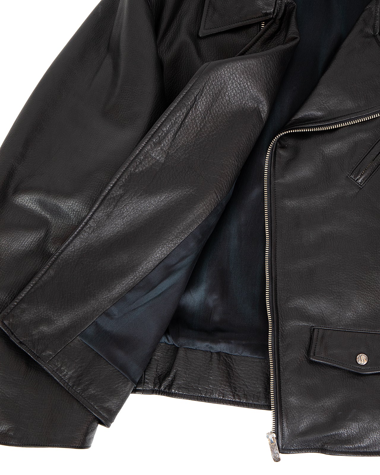 Porter Classic PC Riders Jacket W / Love & Peace Silver - Image 6