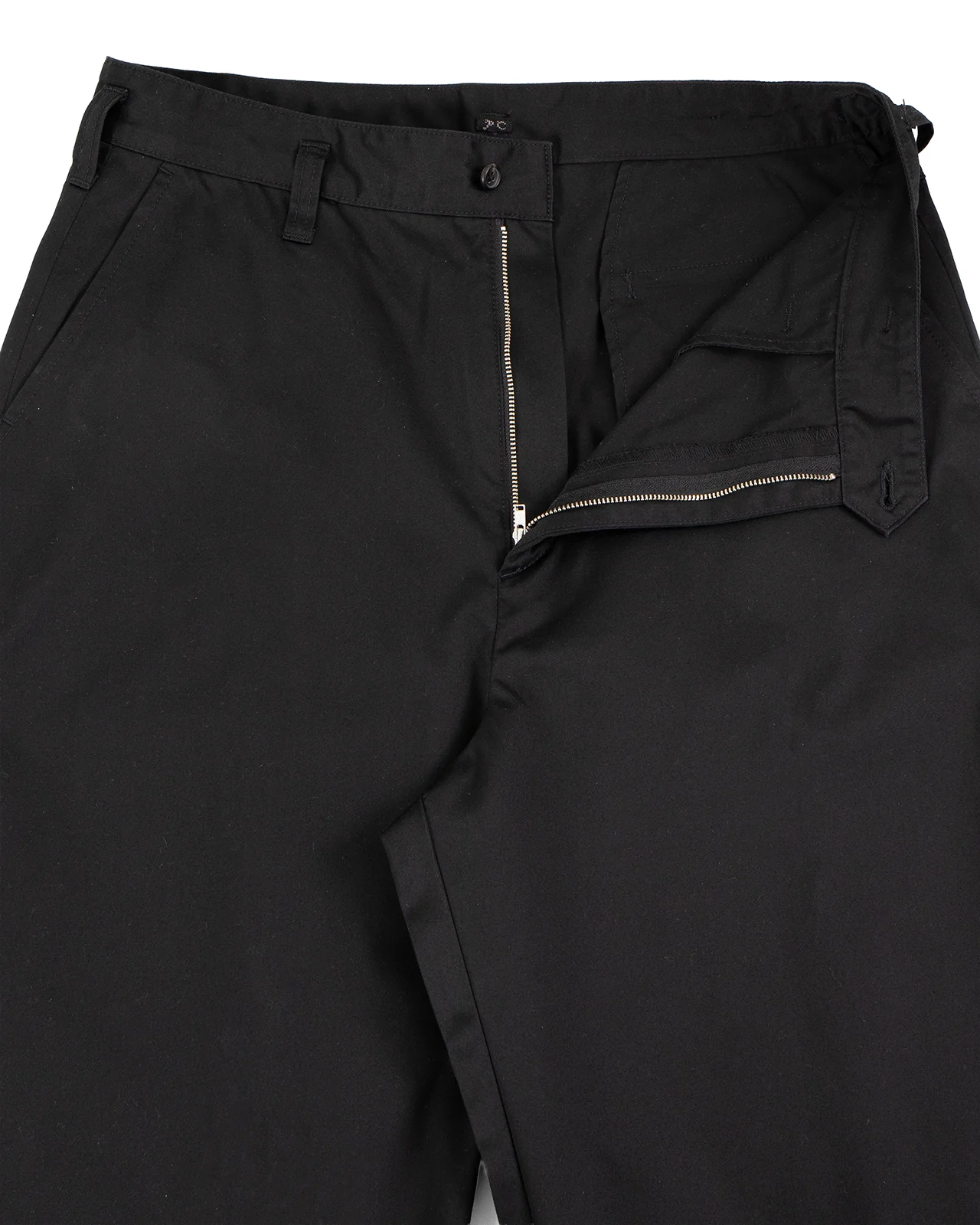 Porter Classic Summer Chinos Gene Kelly Pants, Black - Image 4