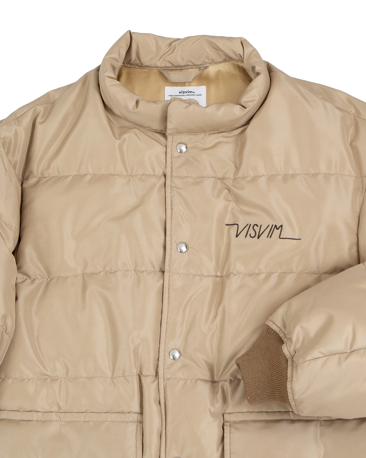 Visvim Elias Down Jacket, Beige - Image 3